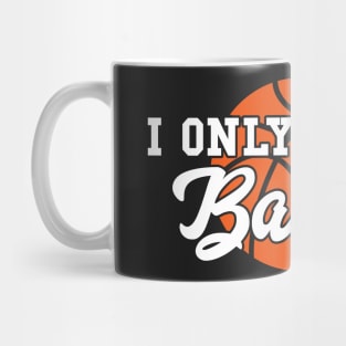 I Only Raise Ballers Funny Basketball Mom Dad Bball Gift Mug